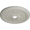 Ekena Millwork Palmetto Ceiling Medallion (Canopies up to 3 5/8"), 23 5/8"OD x 3 5/8"ID x 1 5/8"P, Pot of Cream CM23PMPCF - alternate 3